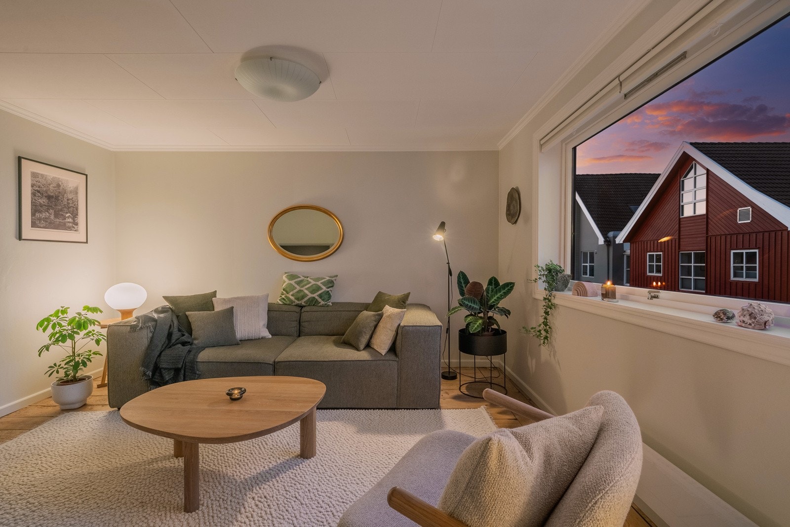 Kveldsbilde | Stue Galleribilde