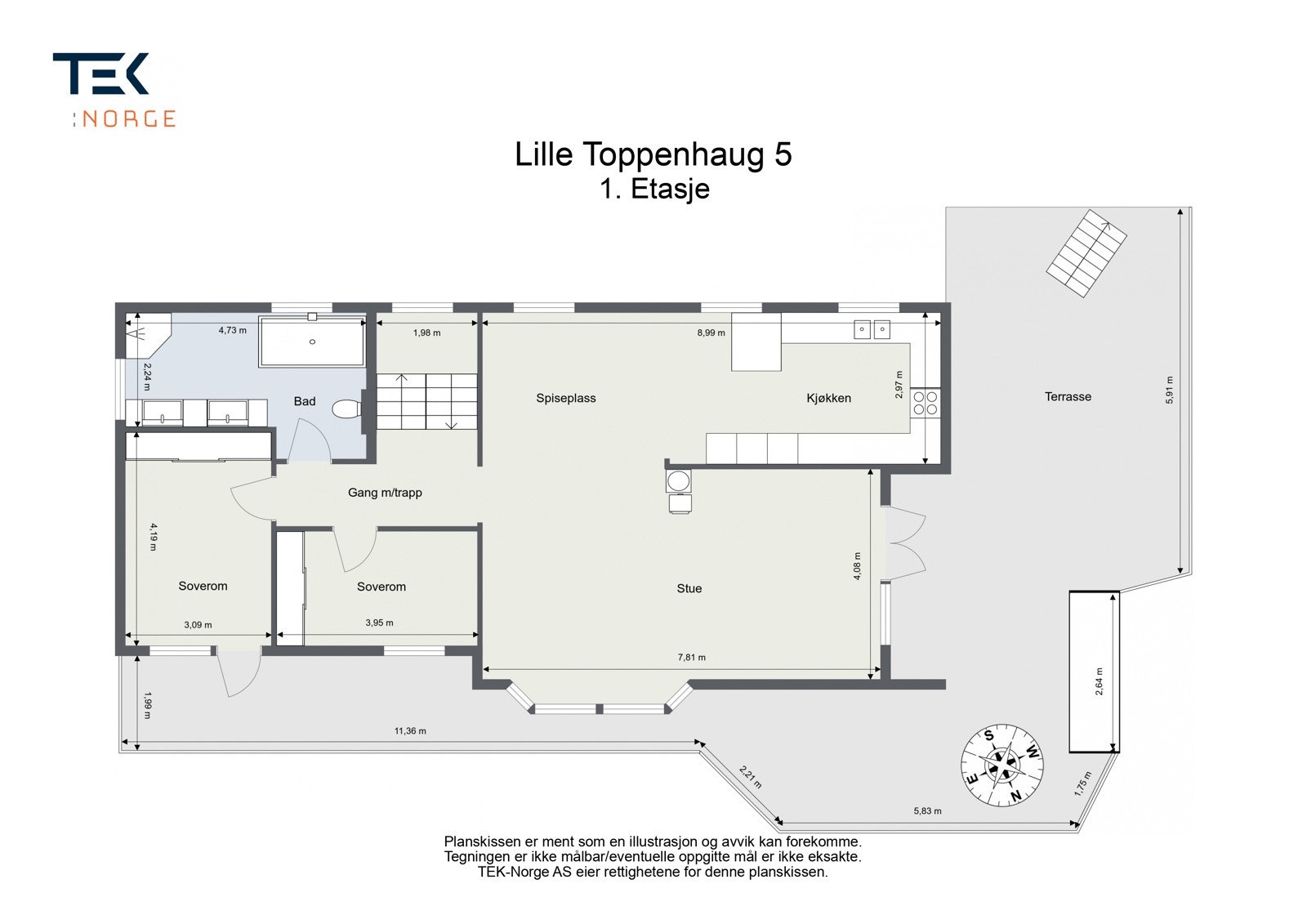 Lille Toppenhaug 5 - 1. Etasje Galleribilde