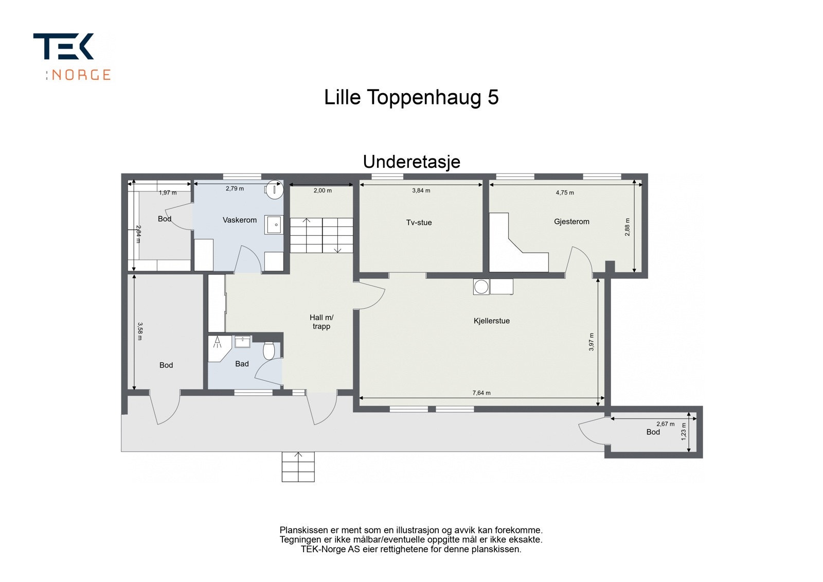 Lille Toppenhaug 5 - Underetasje Galleribilde