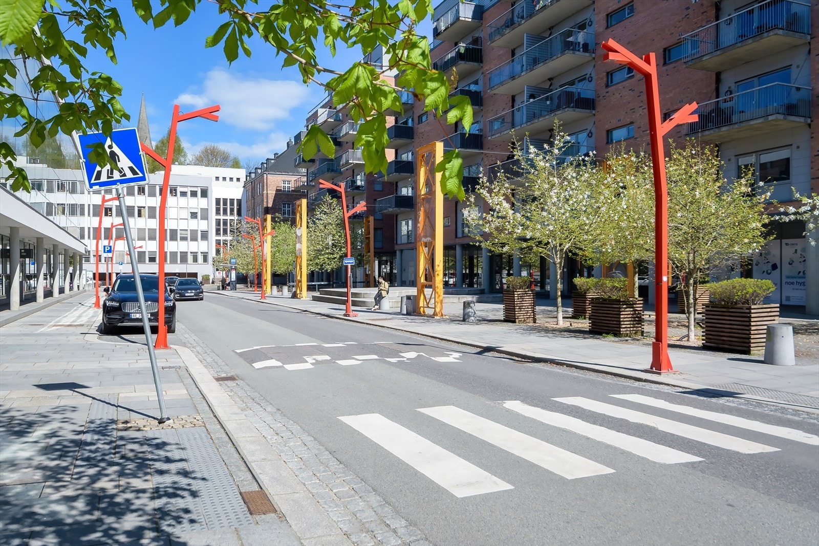 Det er beboerparkering i nærheten Galleribilde