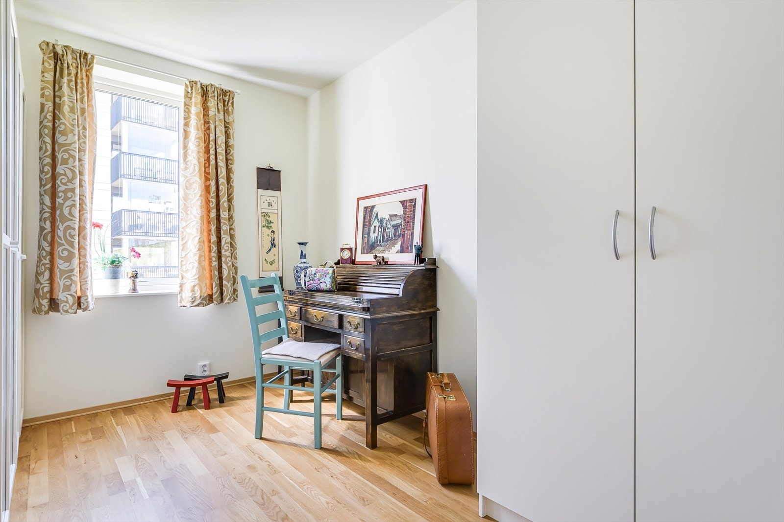 Soverom 3 | Soverommet er i dag innredet som kontor Galleribilde