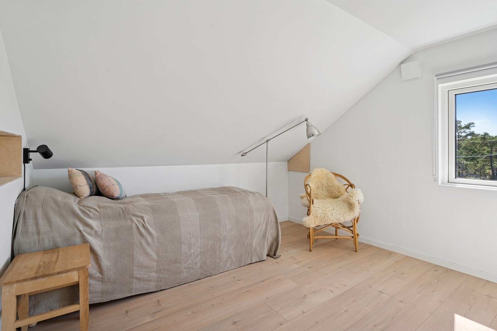 God plass til både enkeltseng og dobbeltseng. Galleribilde