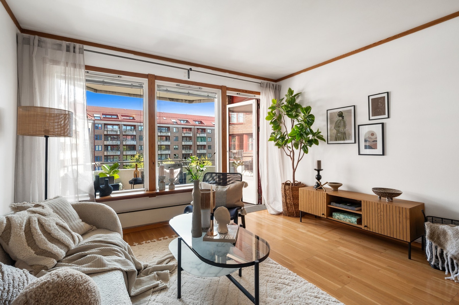 Lys og romslig 3-roms i et urbant og sentralt område på Grønland. Galleribilde