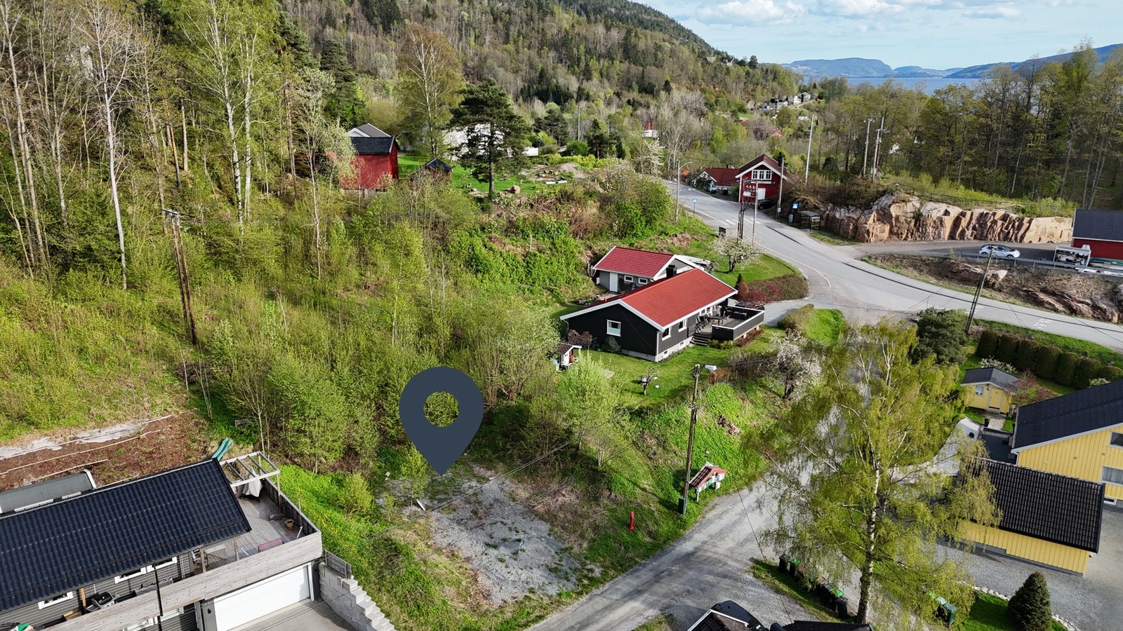Her kan du bygge drømme boligen i et familievennlig nabolag med kort kjørevei til barnehager og skoler. Galleribilde