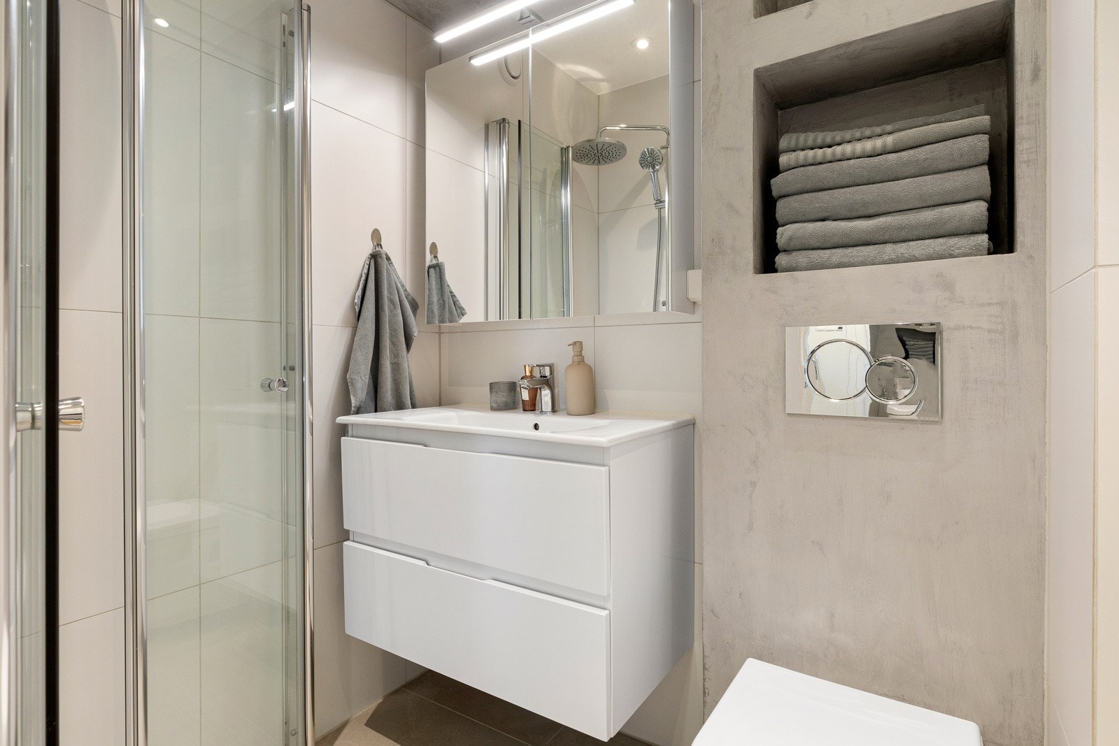 Badet er også renovert i 2019. Galleribilde