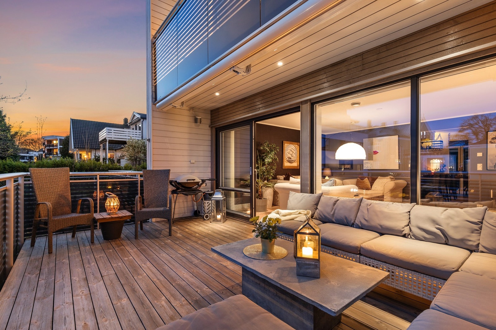 Kveldsstemning Galleribilde