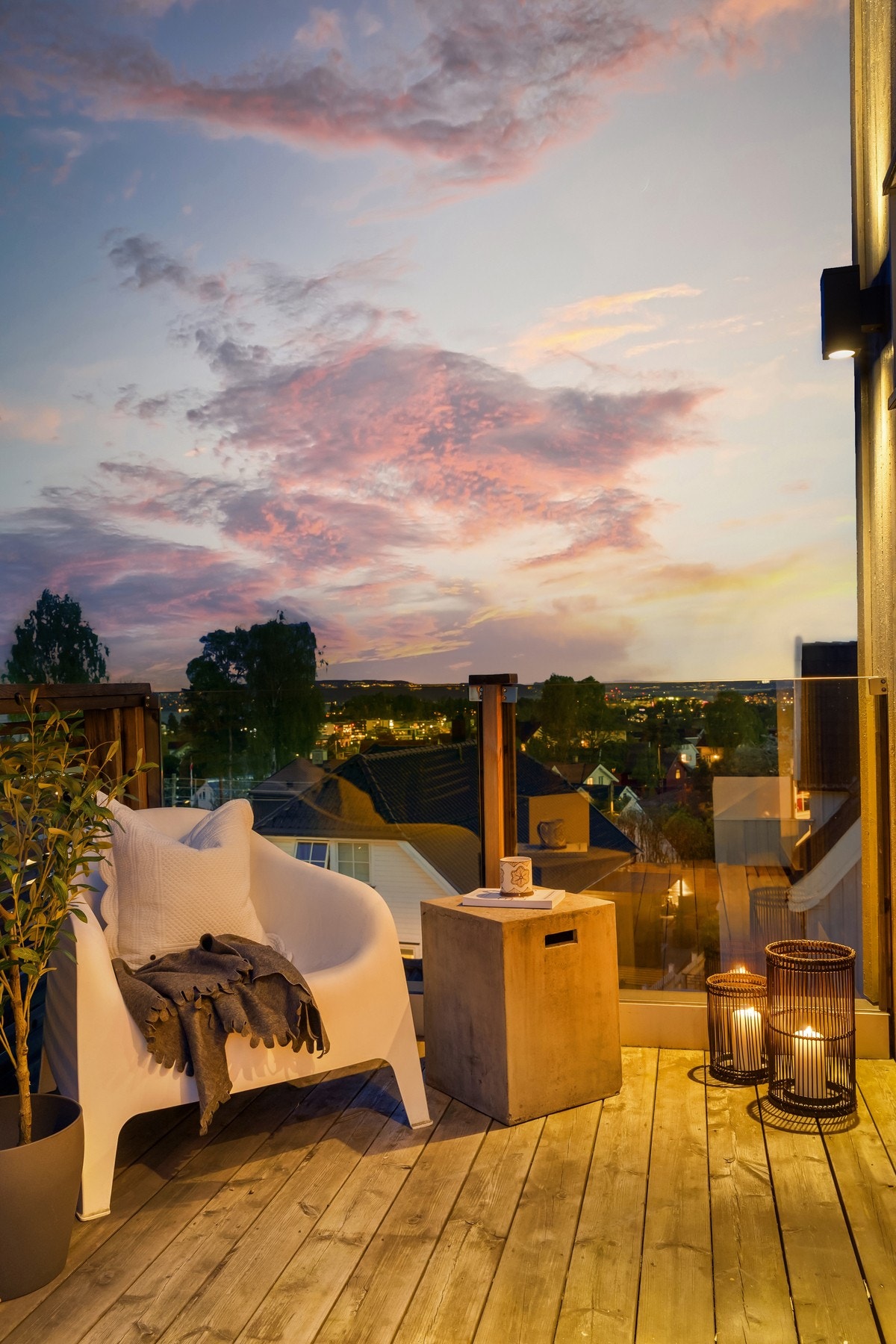 Kveldsstemning. Galleribilde