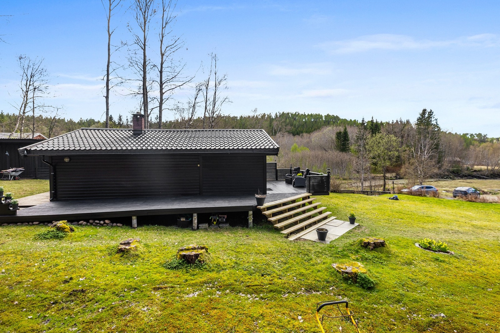 Oversiktsbilde av hagen Galleribilde