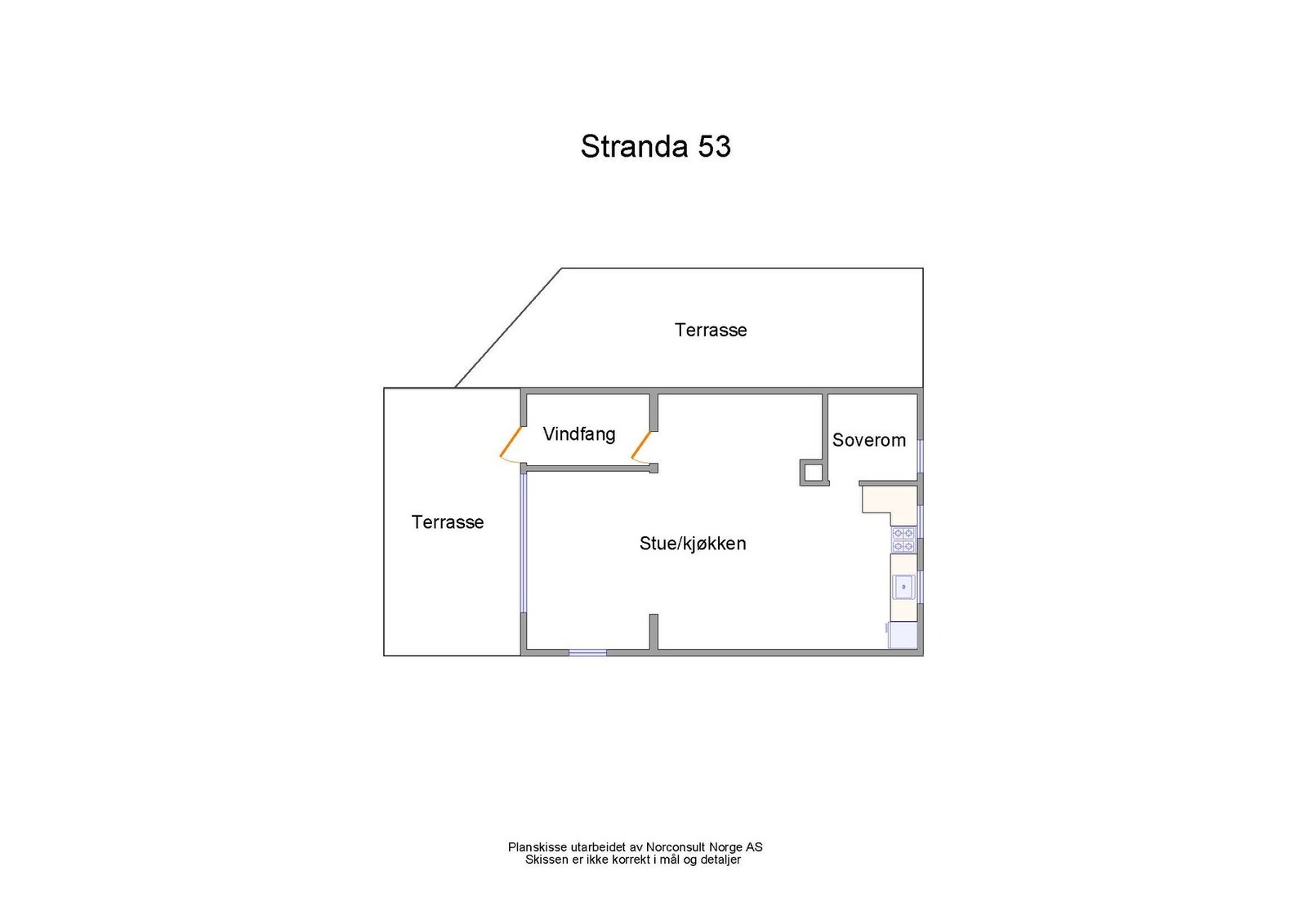 Planskisse Galleribilde