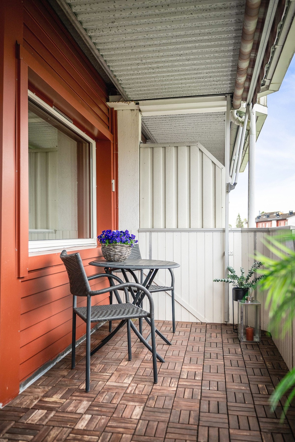 Det er tillatt med både gass- og elektrisk grill. Galleribilde