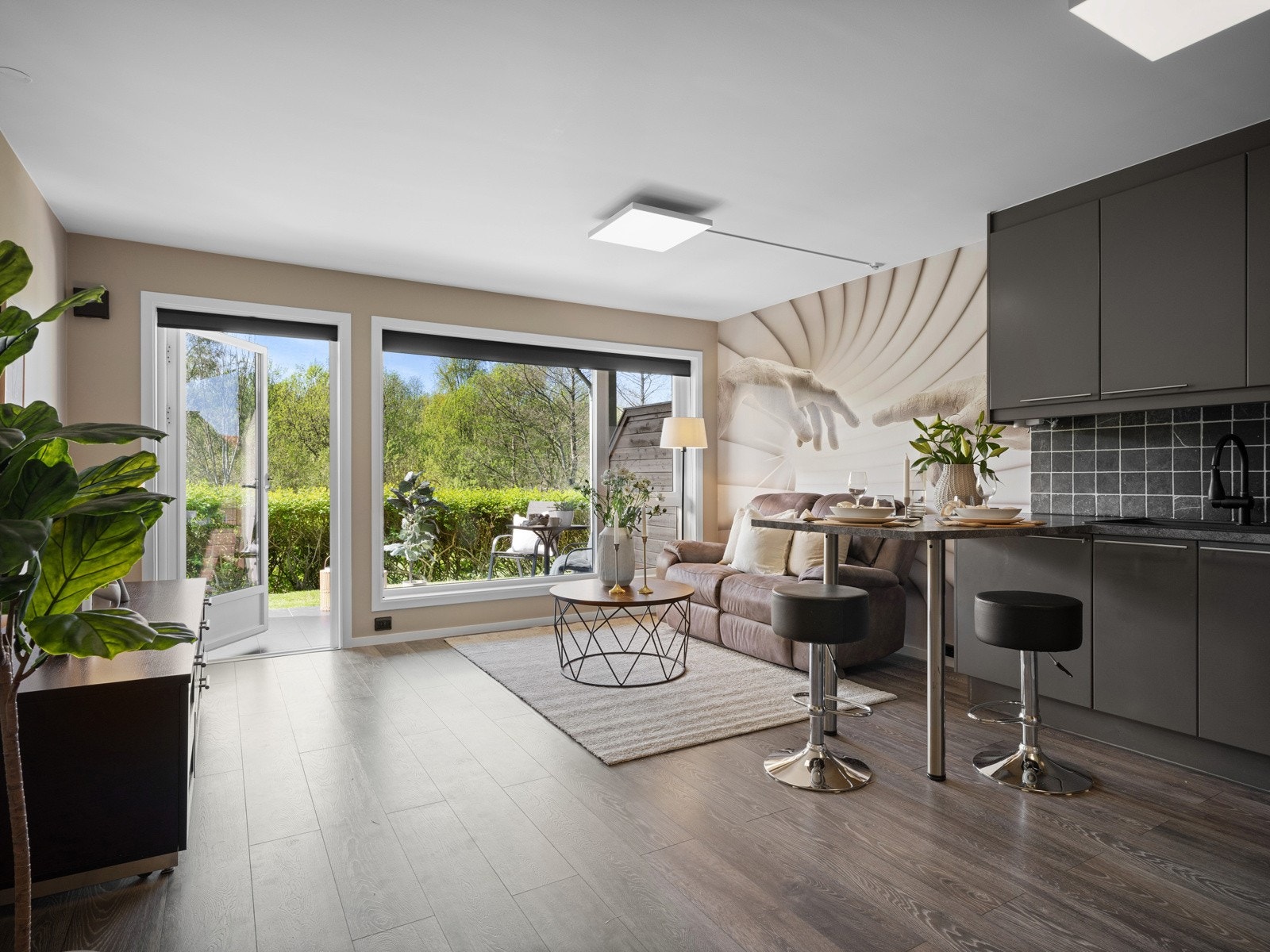 Pen 2-roms leilighet beliggende i populære Smeaheia Galleribilde