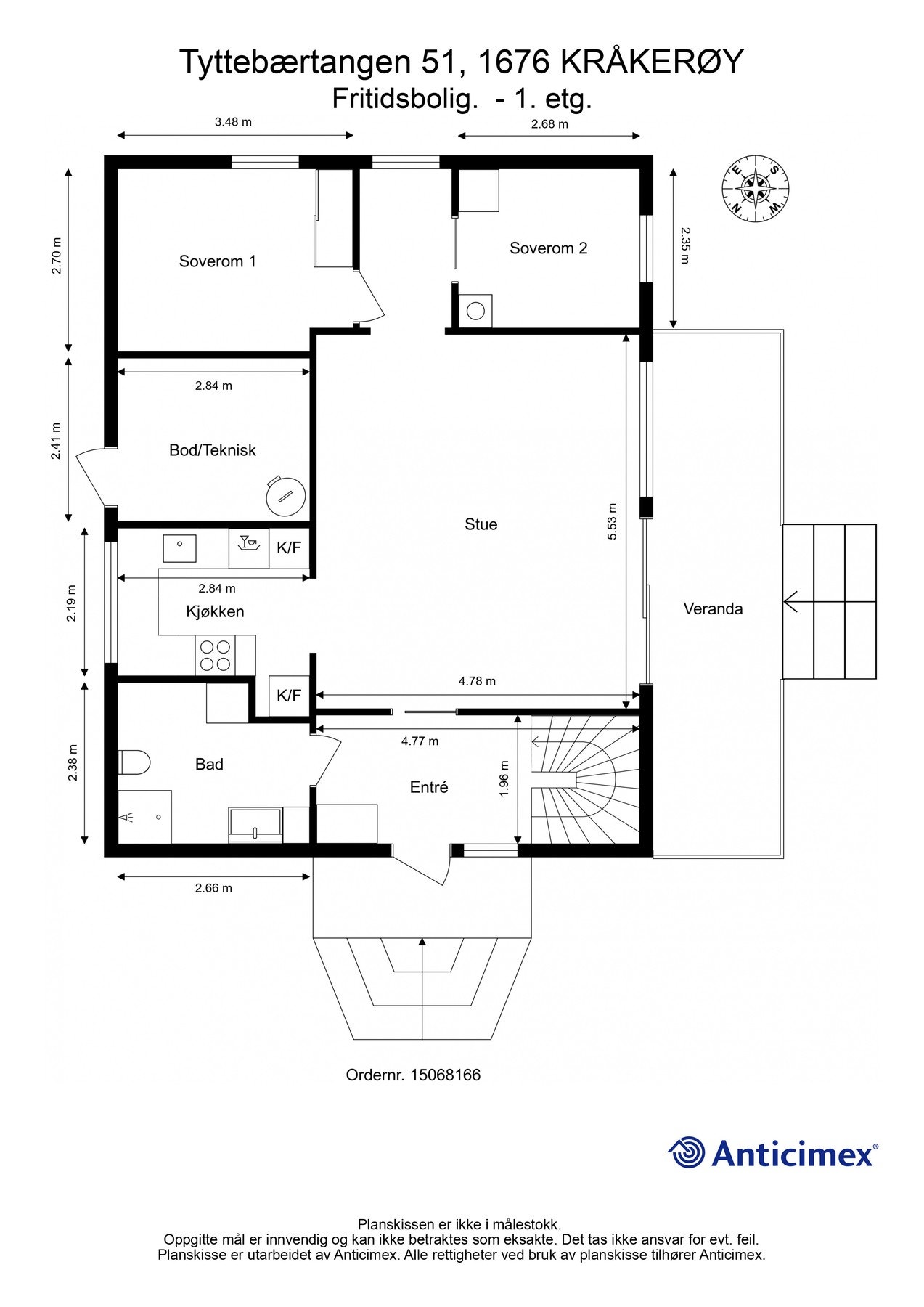 Plan 1. etg Galleribilde