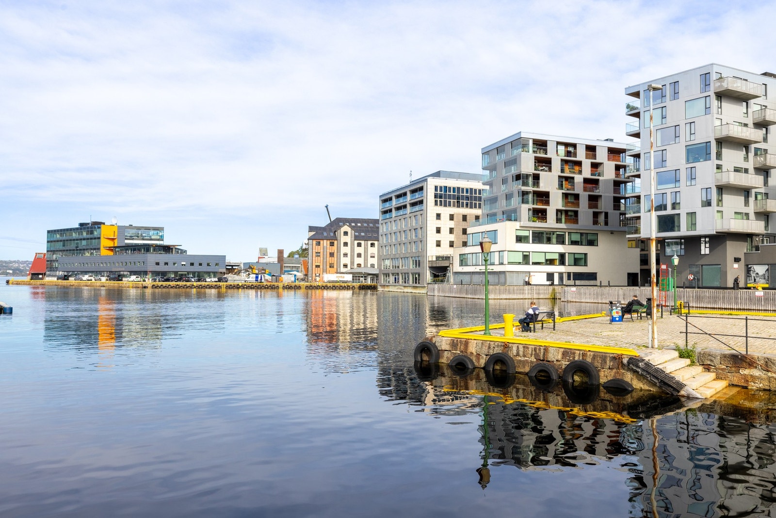 Nøstet brygge. Galleribilde