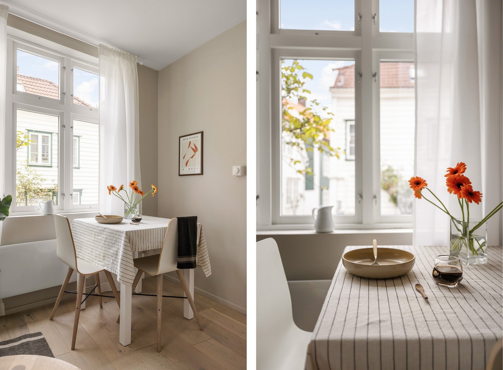 Fra stuevinduene er det fin utsikt mot Knøsesmauet. Galleribilde