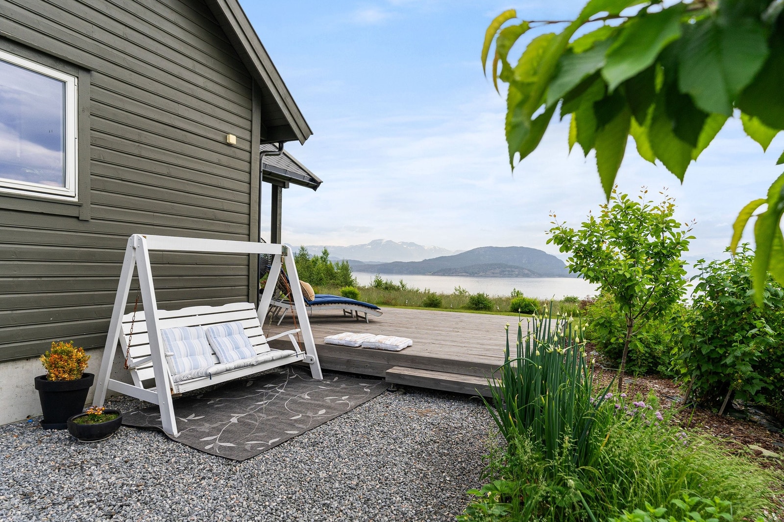 Kjøkkenhage på sørsiden Galleribilde