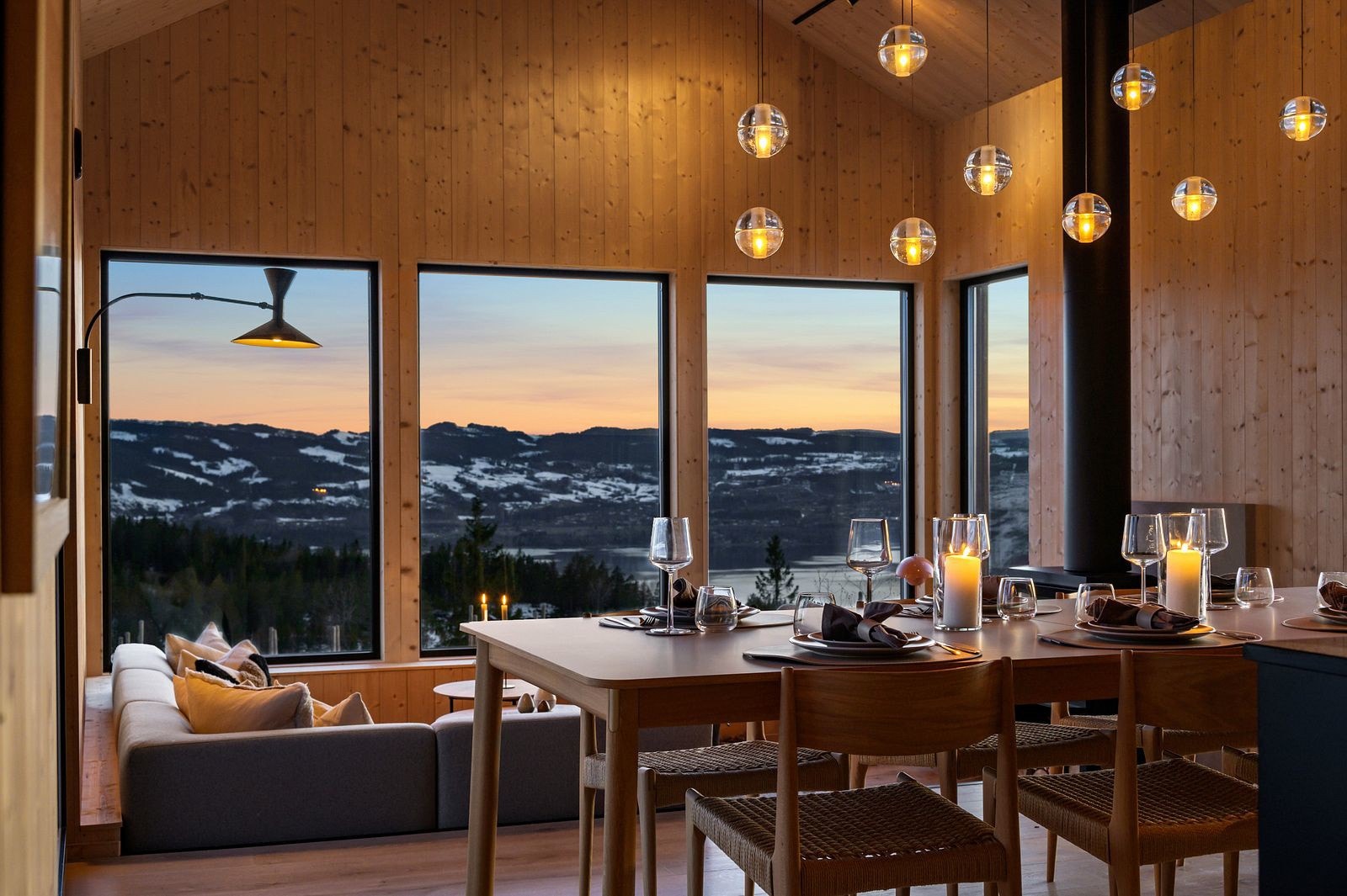 Herlig kveldsstemning. Galleribilde