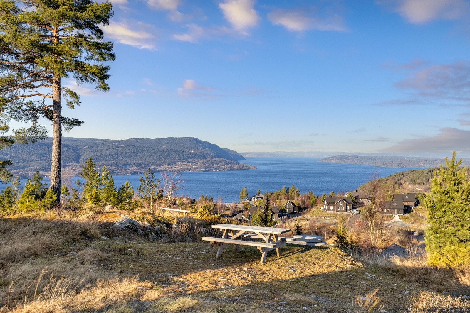 Flott turterreng med utgangspunkt like utenfor hytteveggen. Galleribilde