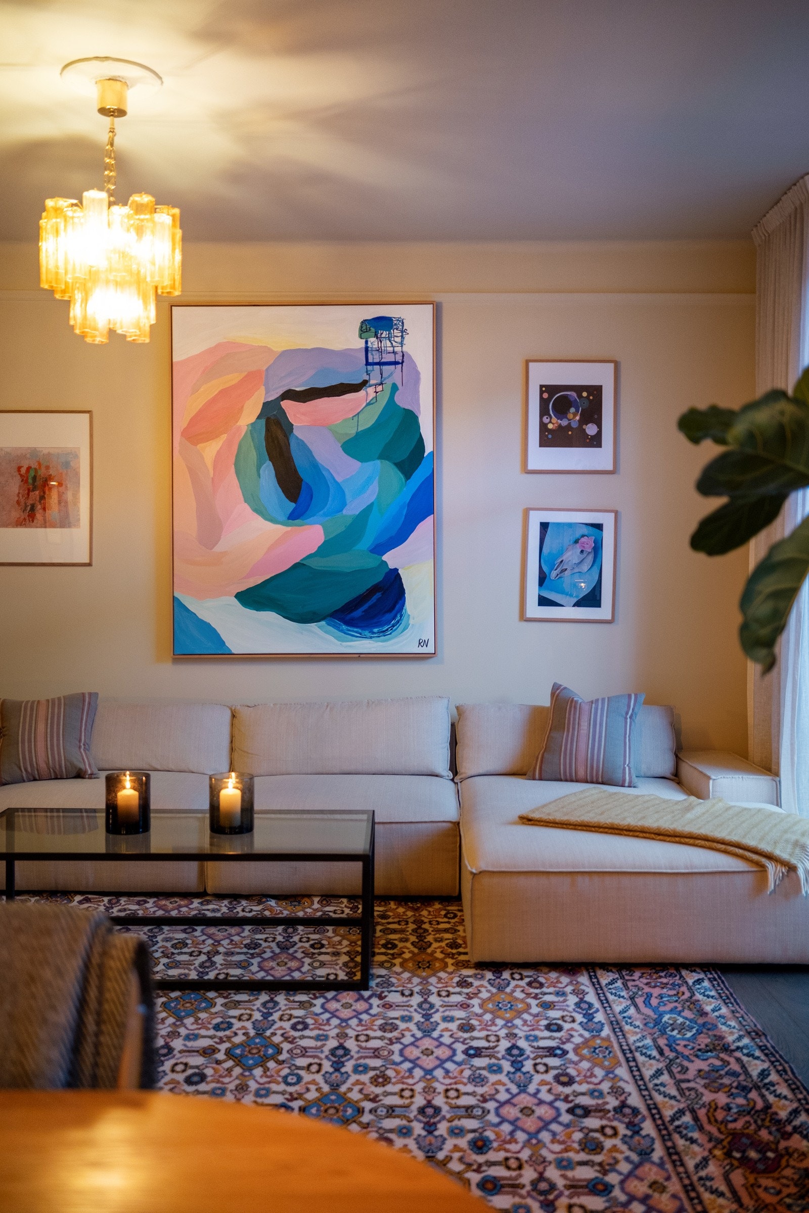 Det er en herlig og avslappet atmosfære i boligen. Galleribilde