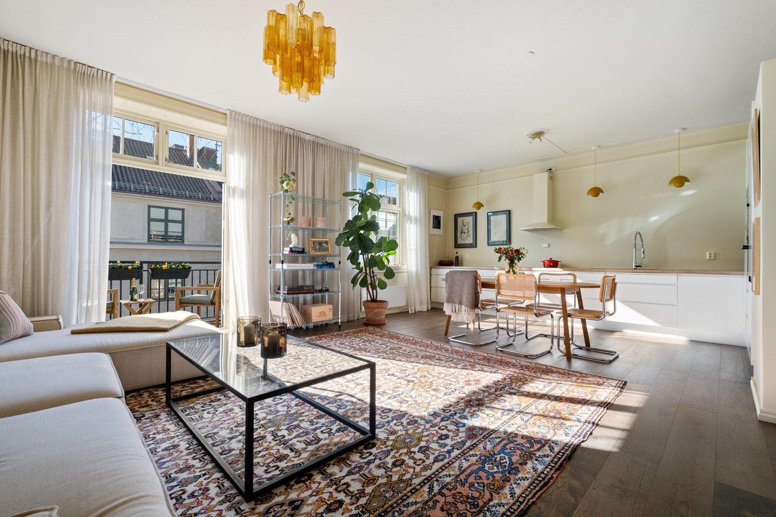 Stuen er en herlig, sosial sone. Galleribilde