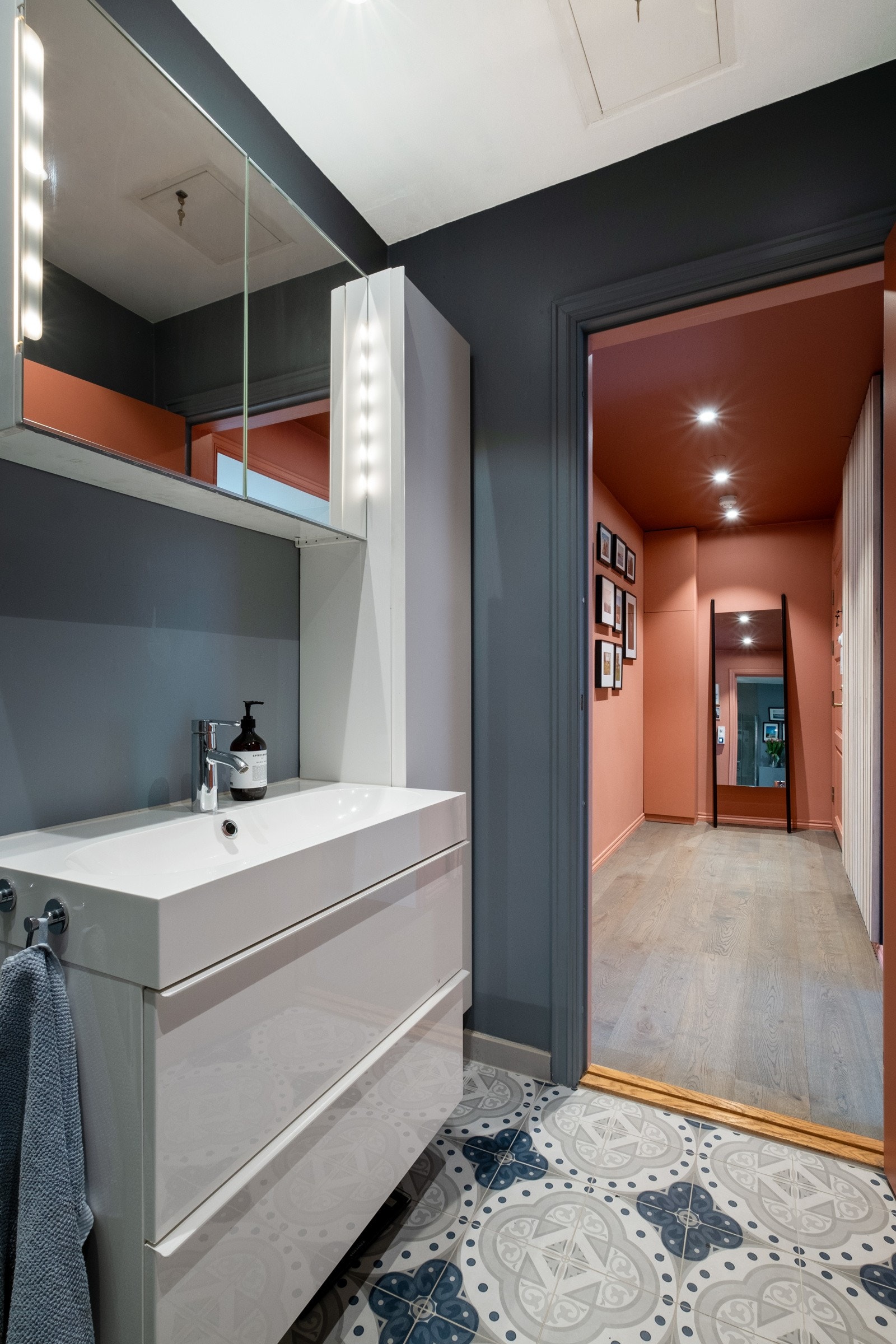 Det lekre baderommet ble montert i 2016. Galleribilde