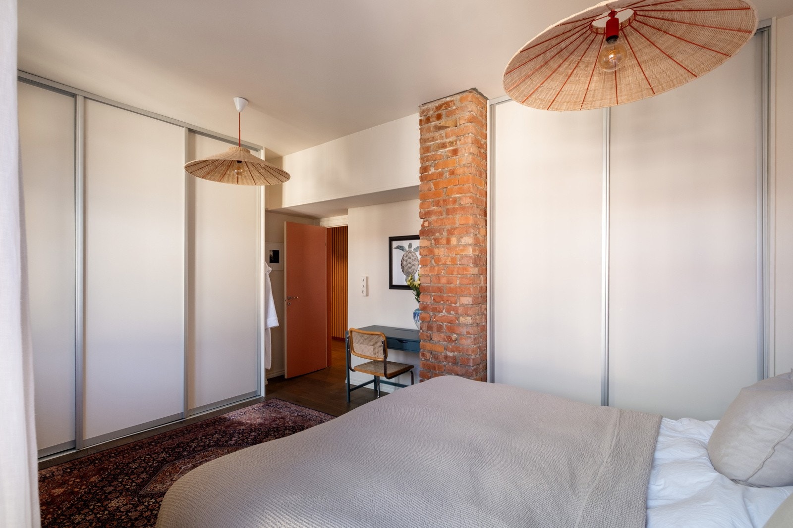 Soverommet kan deles, slik at man får et ekstra rom. Galleribilde