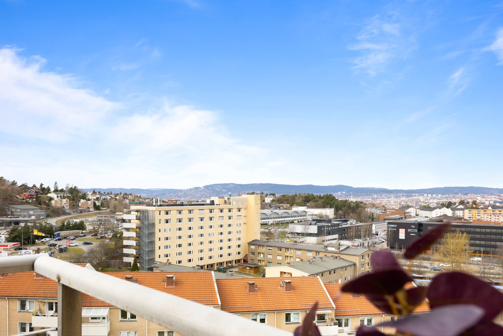 Flott utsikt Galleribilde