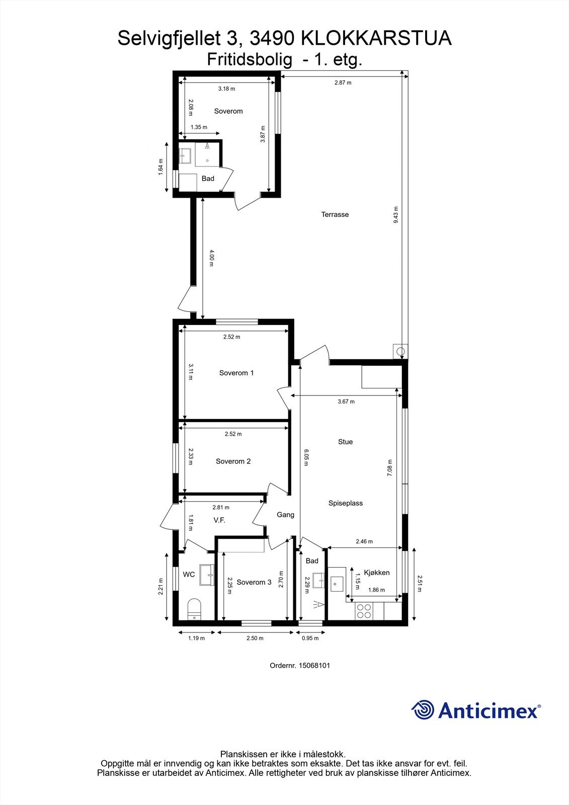 Plantegning Galleribilde