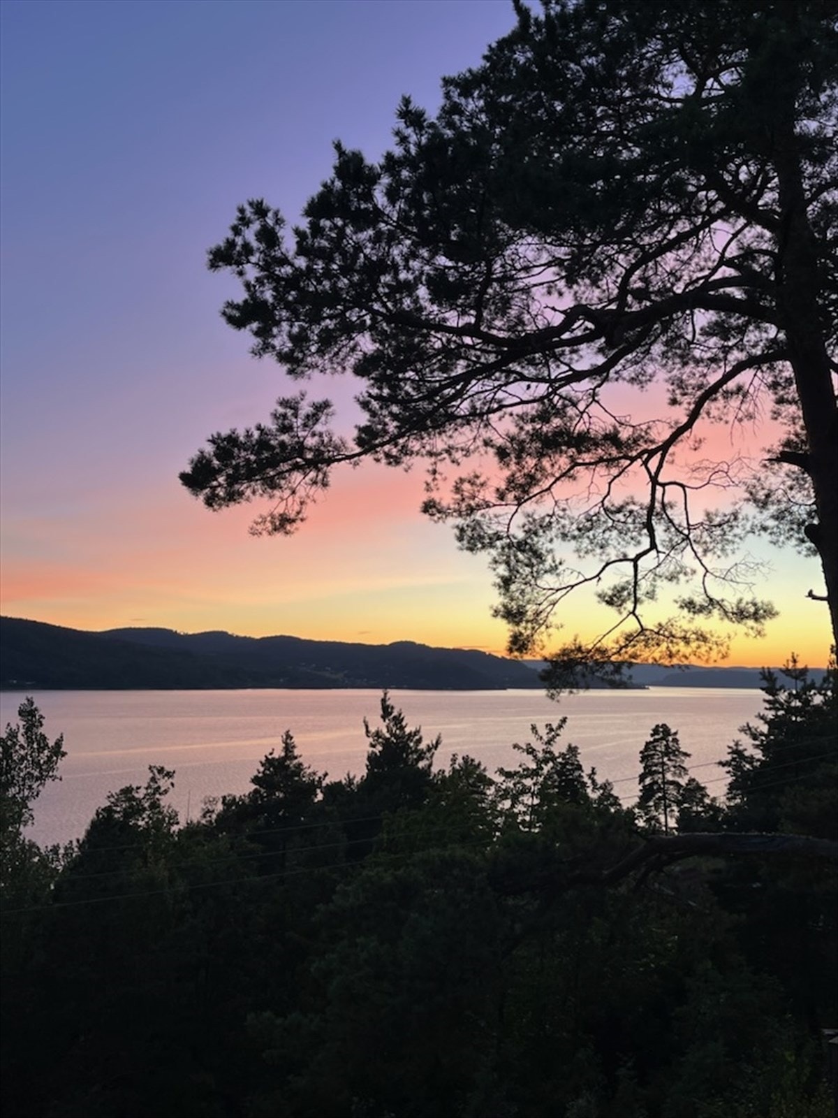 Selgers private bilde av flott utsikt og solnedgang Galleribilde
