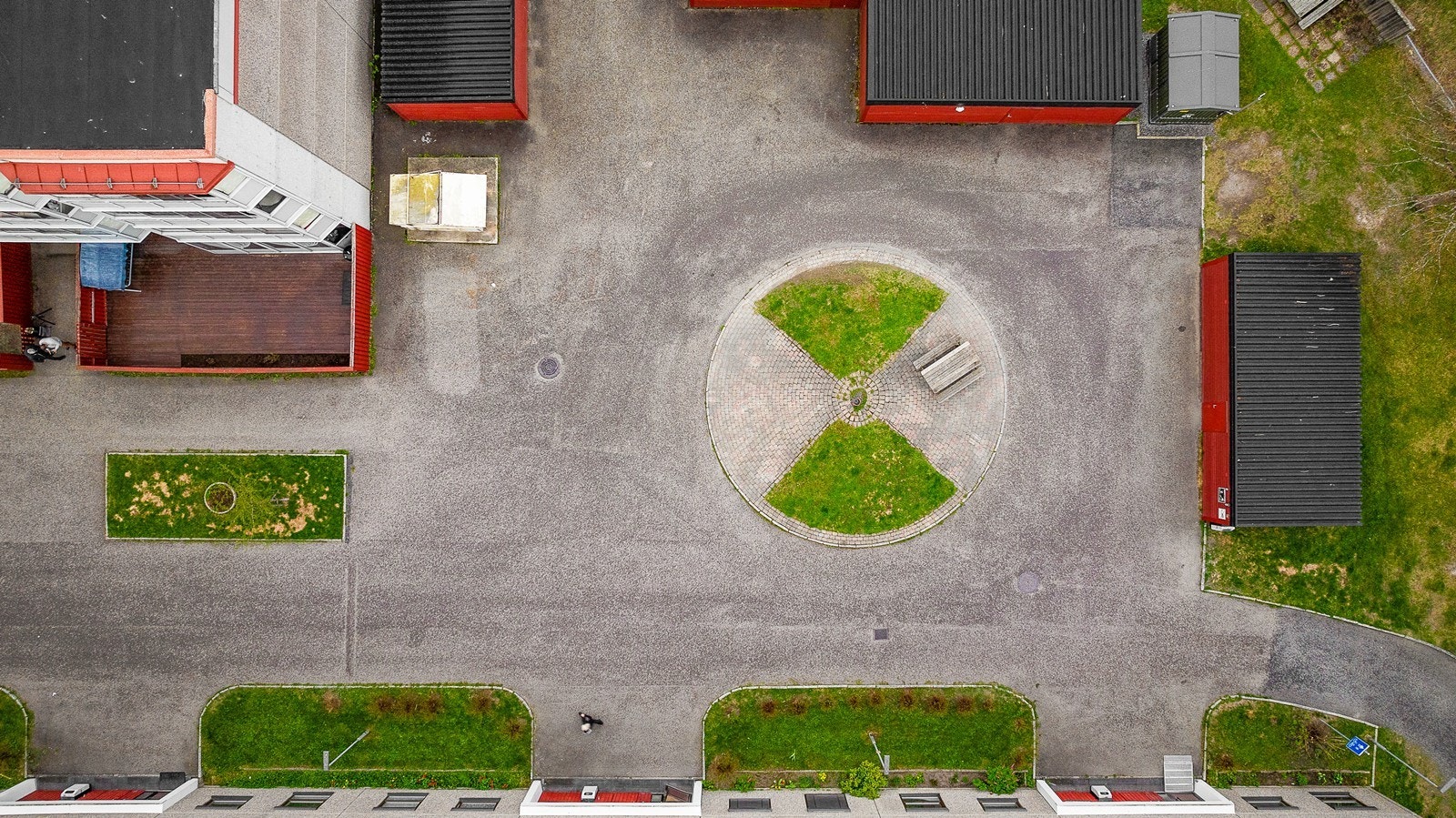 Fellesområde rett utenfor sett ovenfra! Galleribilde