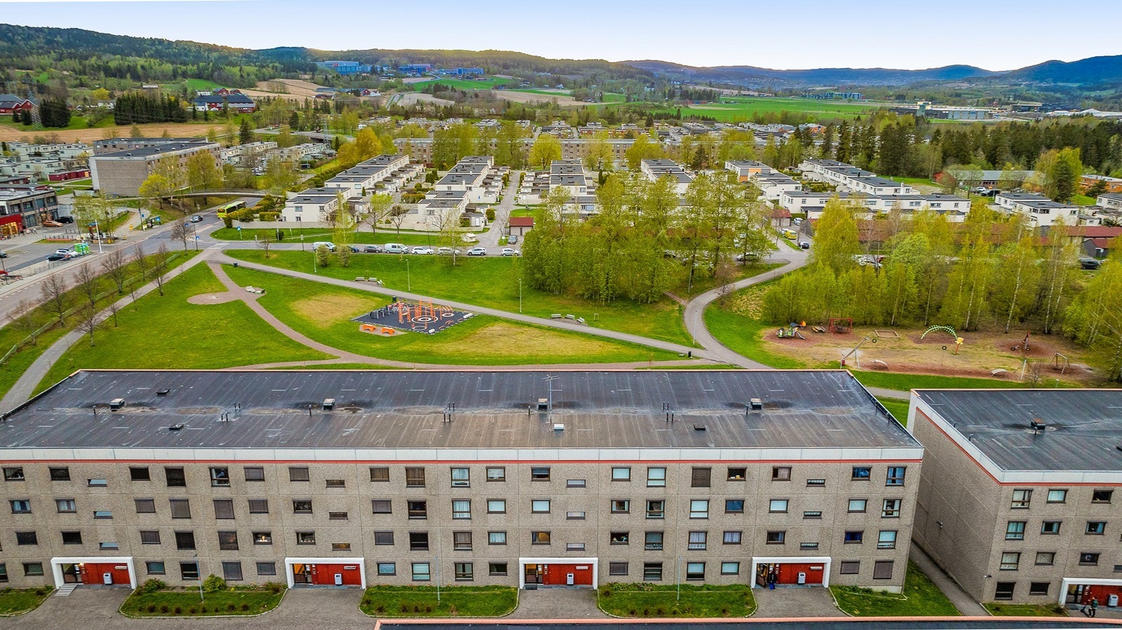 Det er flott utsikt fra verandasiden! Galleribilde