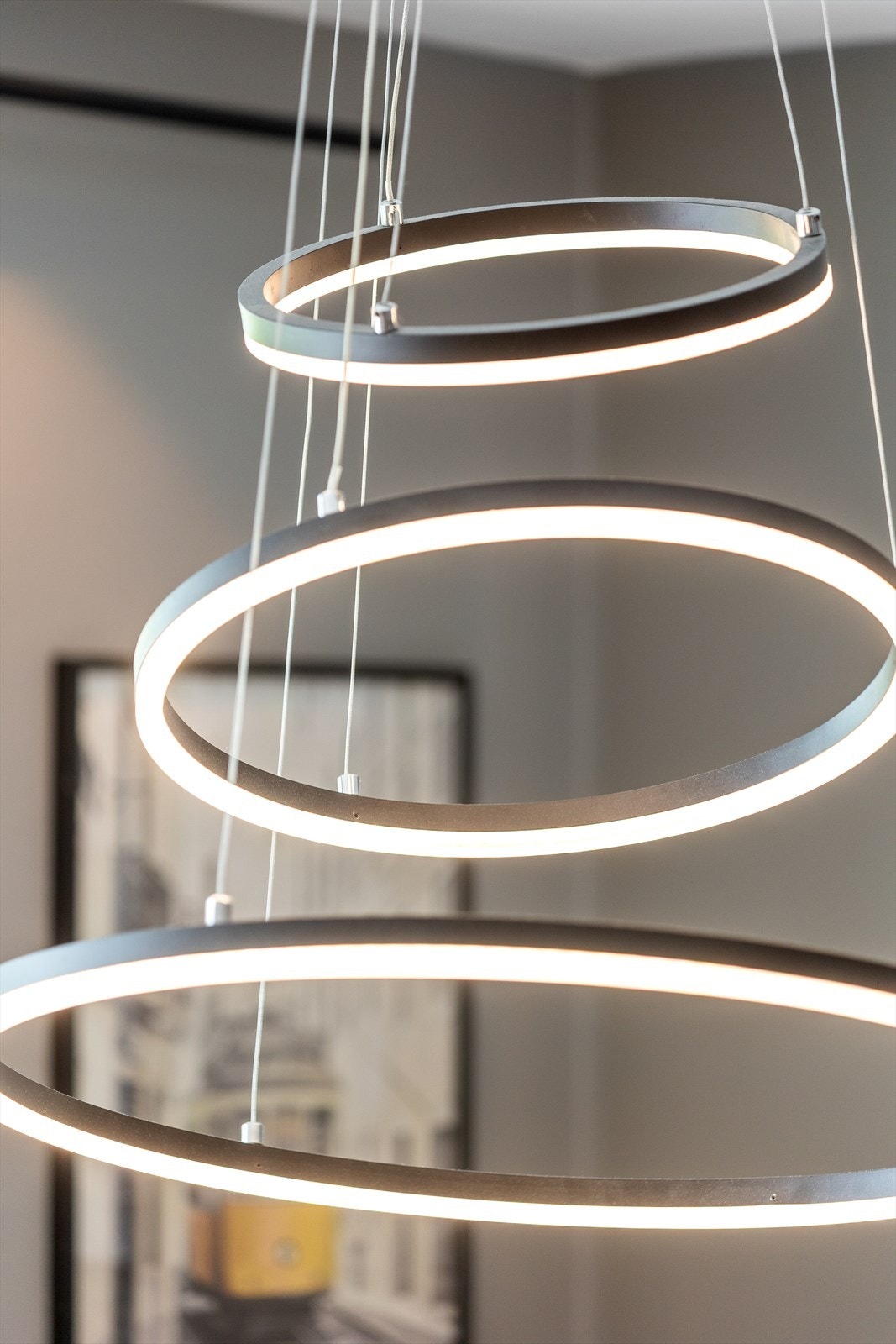 Dekorativ detalj i stue. Galleribilde