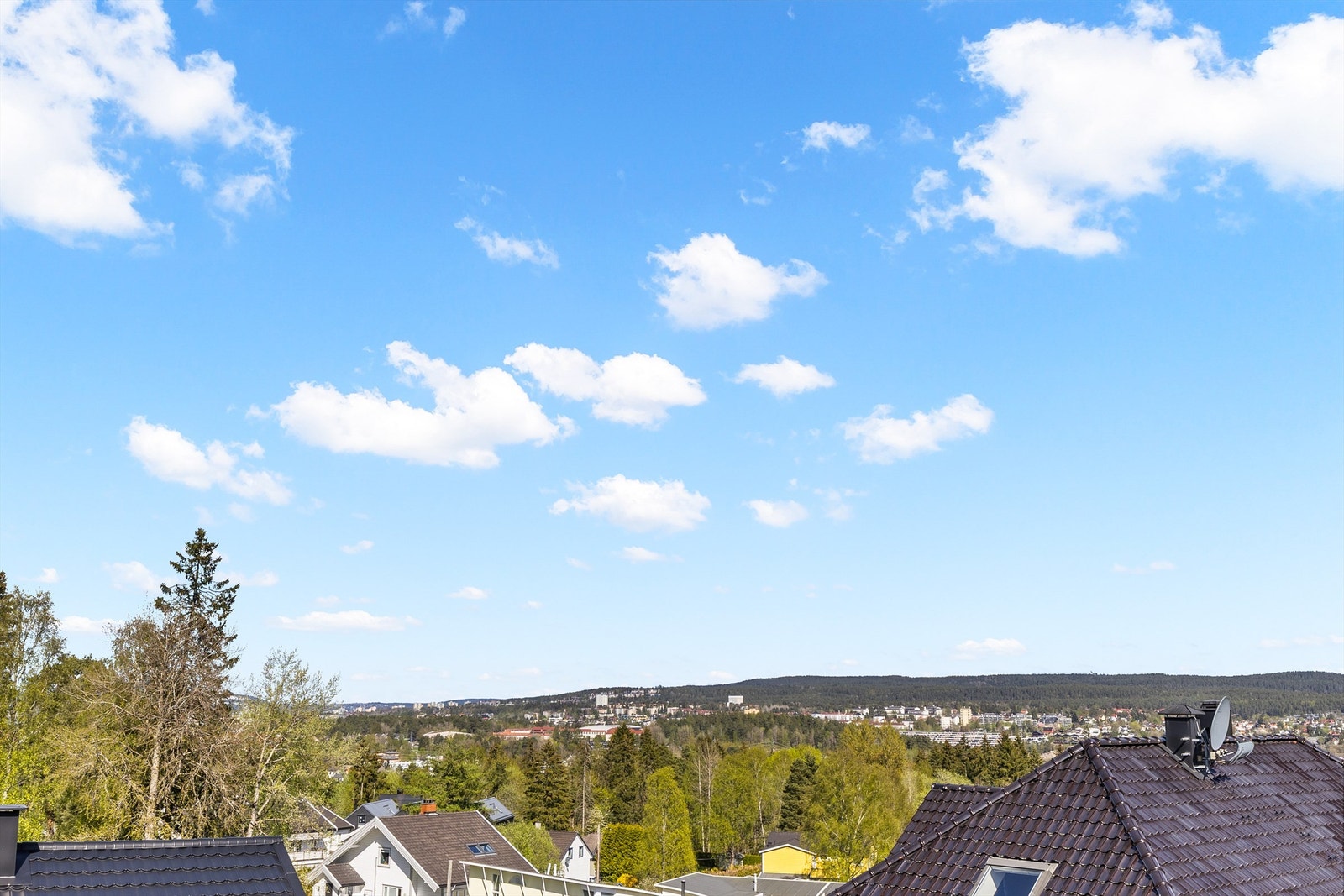 Vidstrakt utsikt mot nord. Galleribilde
