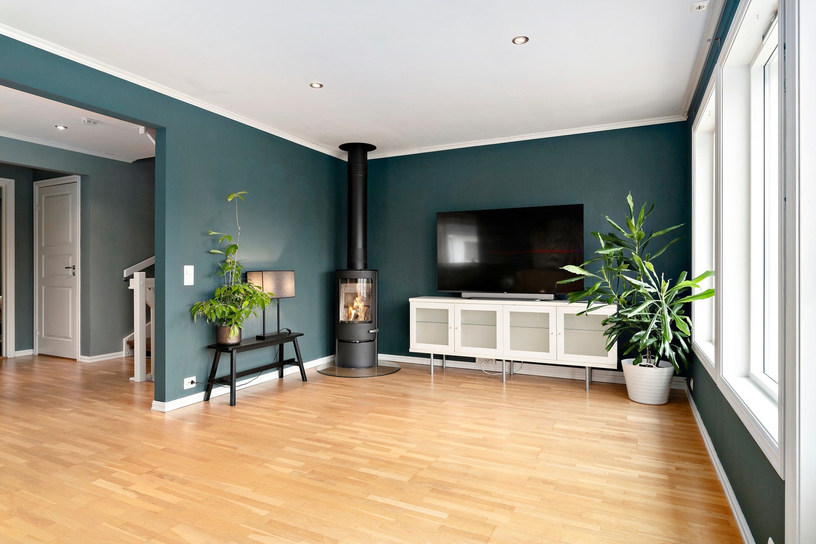 Dersom du vil bo her og i tillegg nyte peiskosen må du avklare finansiering før visningen. Galleribilde