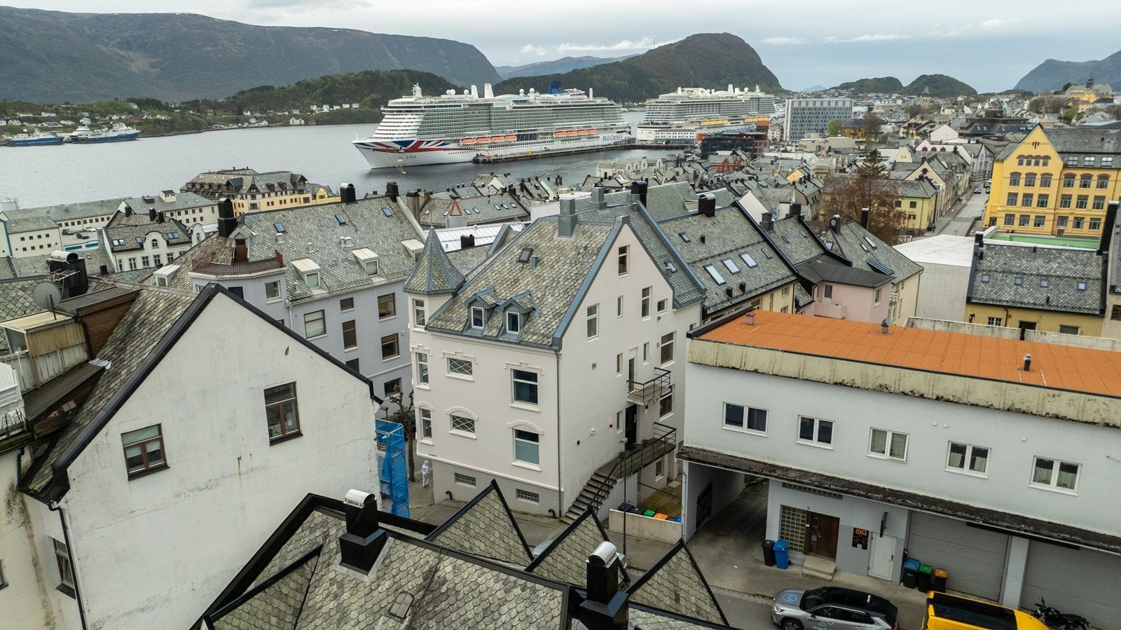 Dronefoto Galleribilde