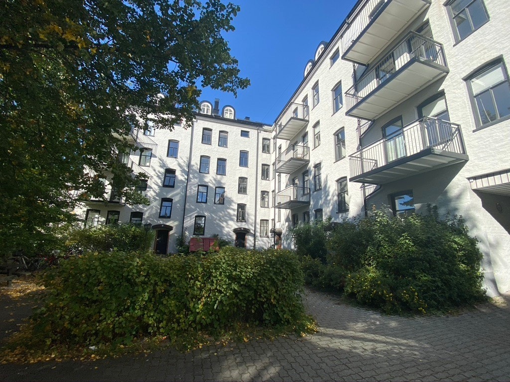 Fasaden fra bakgården Galleribilde