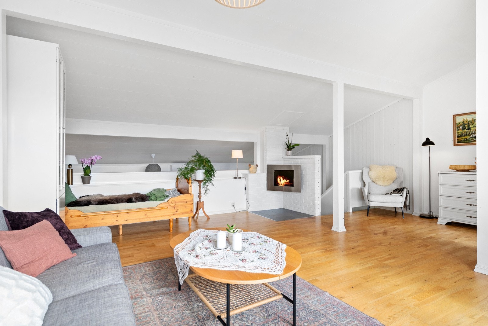 Stuen har god romfølelse. Galleribilde