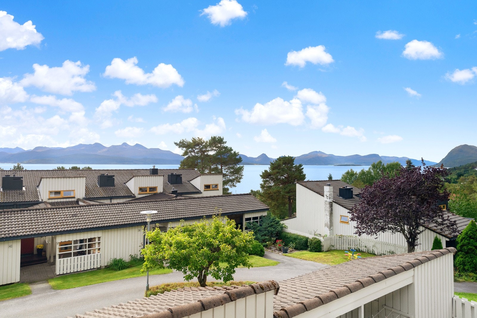 Utsikt fra veranda. Galleribilde