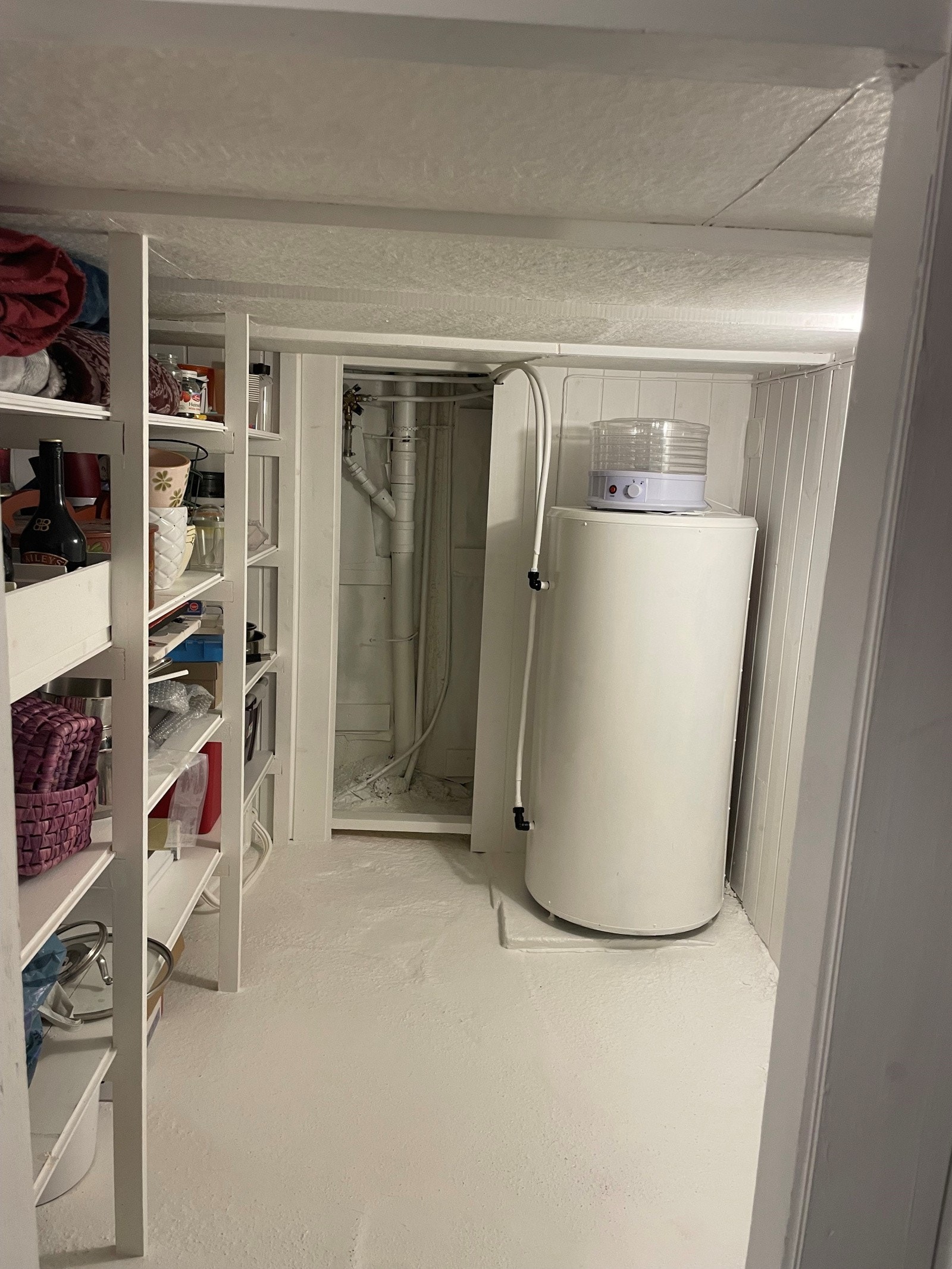 Lagring i kjeller. Galleribilde