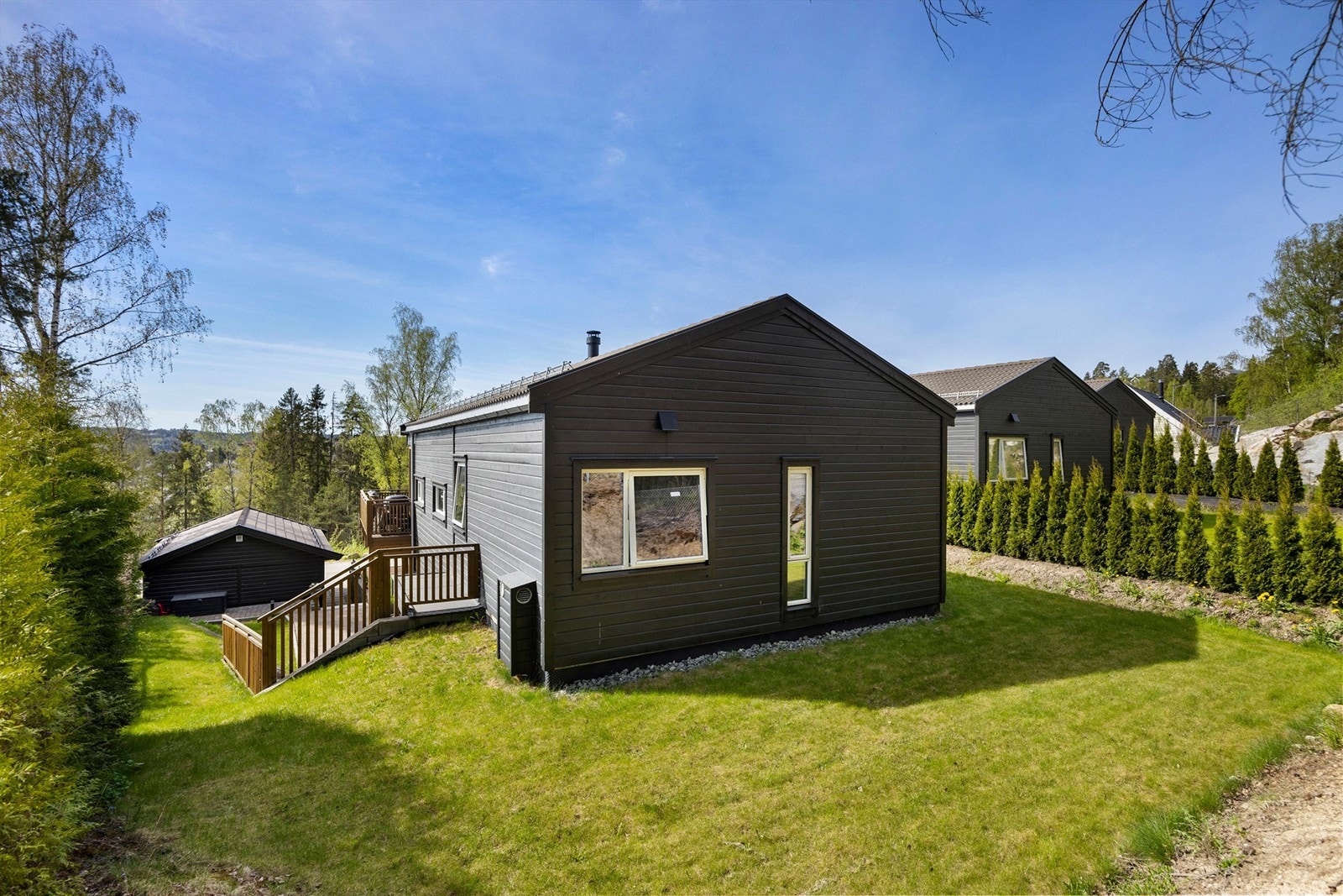 Pent opparbeidet tomt Galleribilde