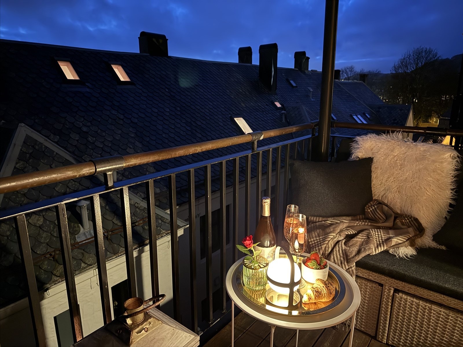 Kveldsbilde. Galleribilde