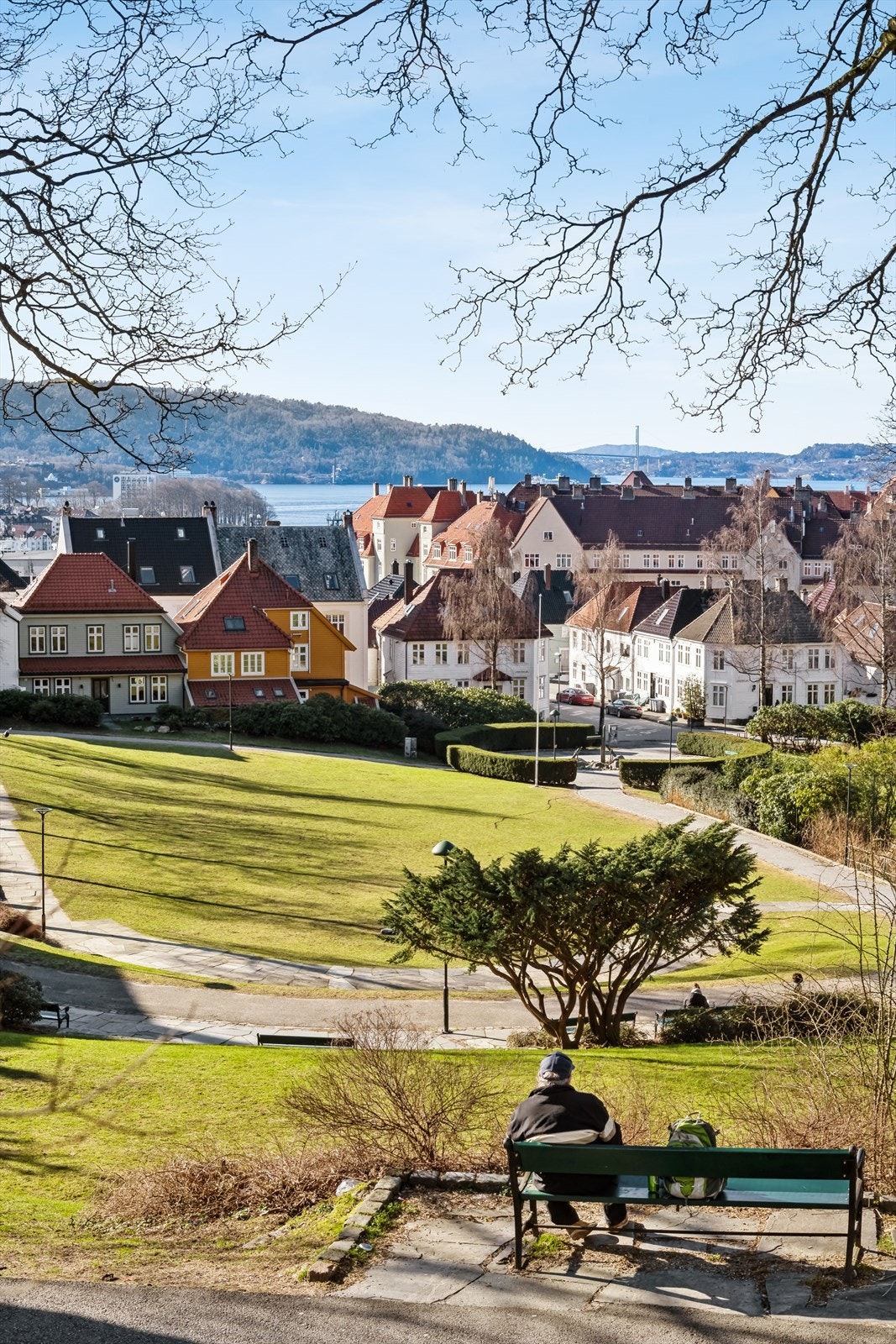 Få minutter fra leiligheten ligger Meyermarken som er et flott parkområde. Her kan du dra med venner og familie på fine sommerdager. Galleribilde