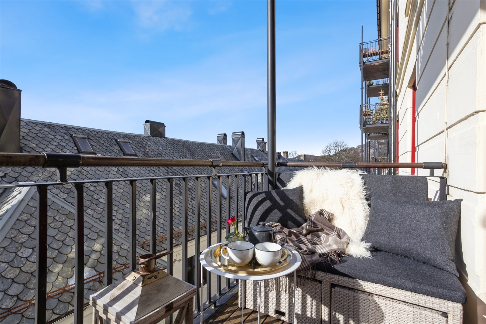 En perfekt plass for avslapning på fine sommerdager. Galleribilde