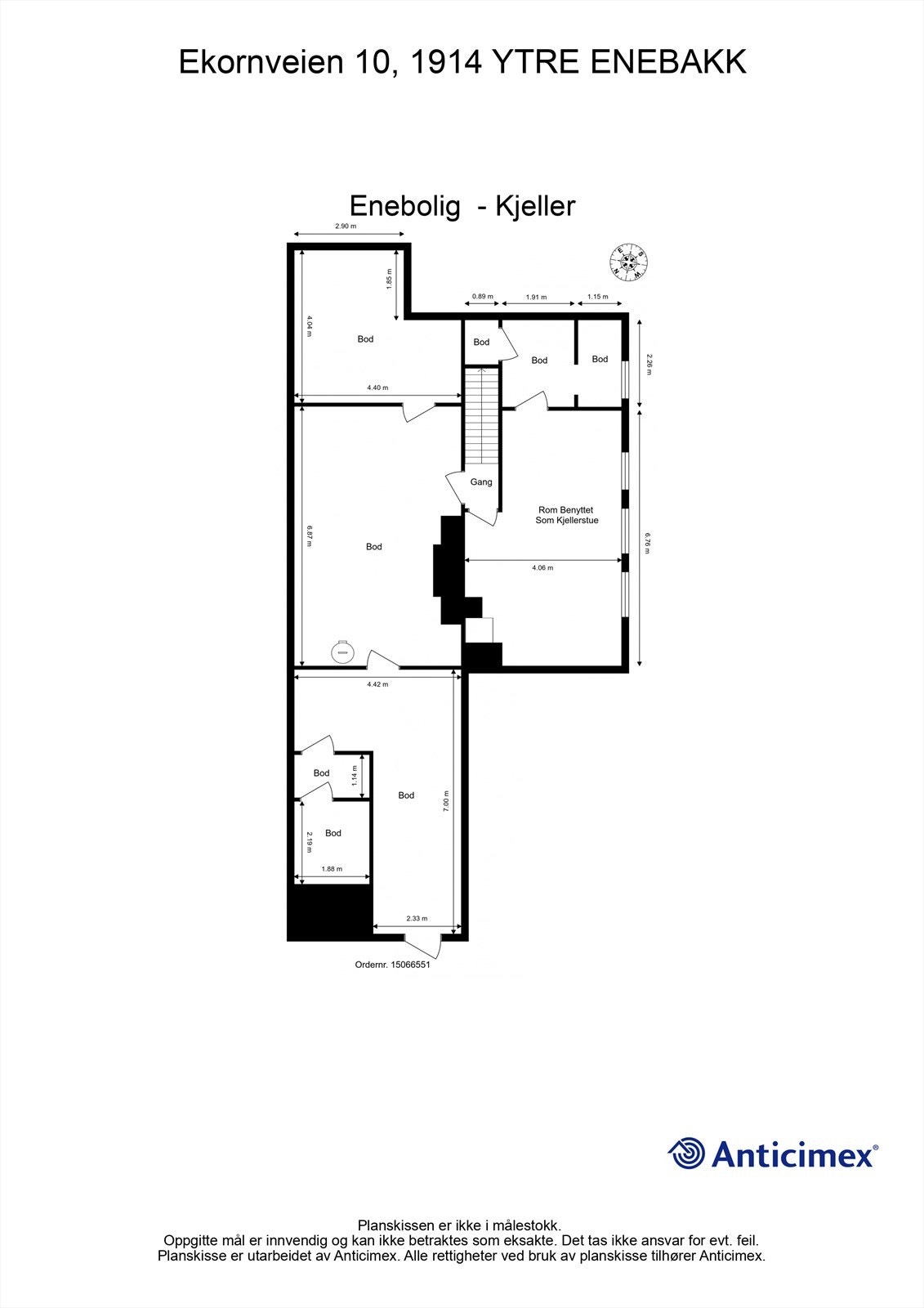 Plantegning - Kjeller Galleribilde