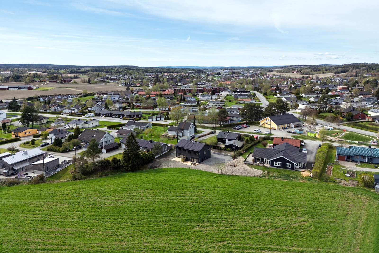 Landlig beliggenhet Galleribilde