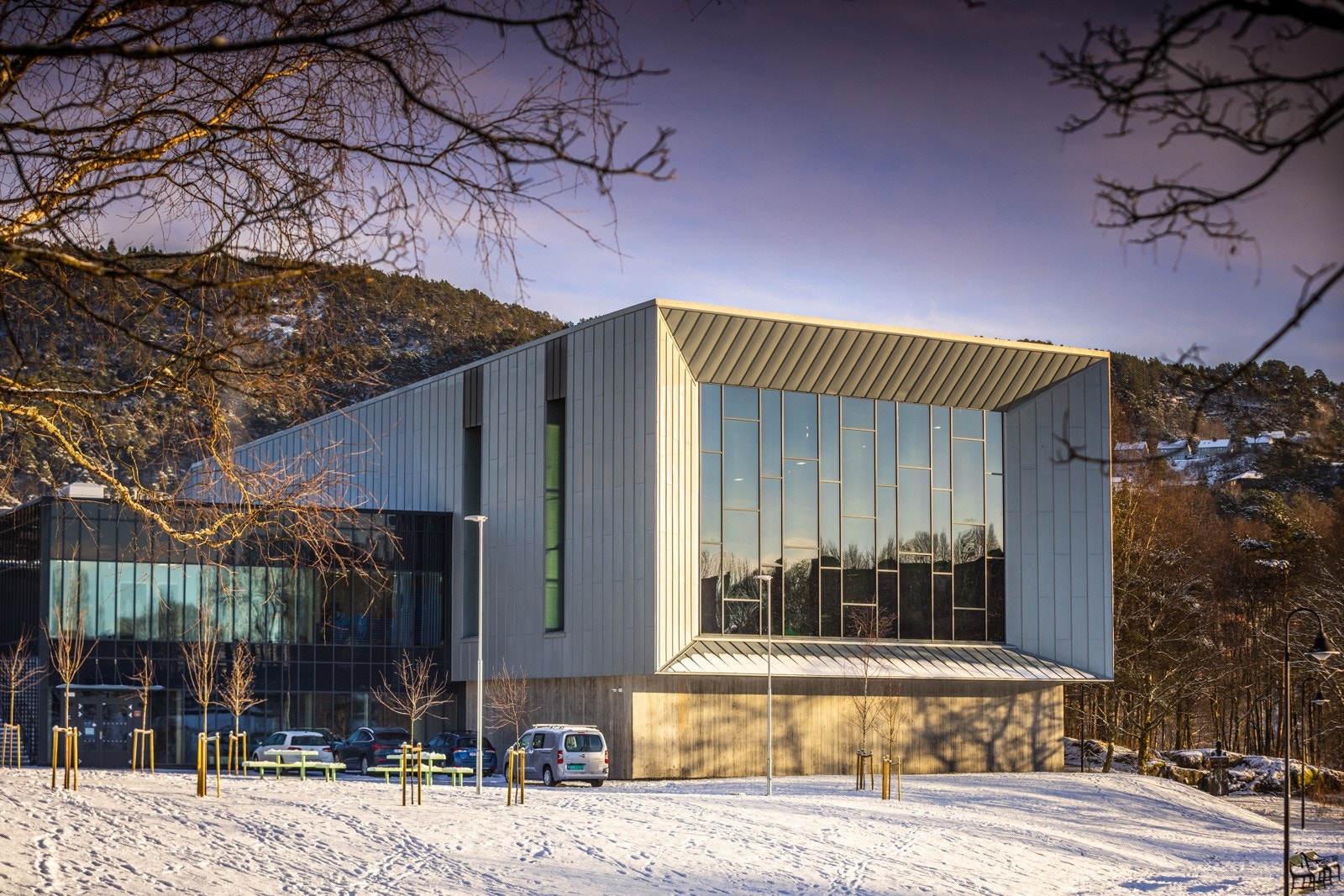 Ortun svømmeanlegg er en populær destinasjon innenfor gangavstand Galleribilde