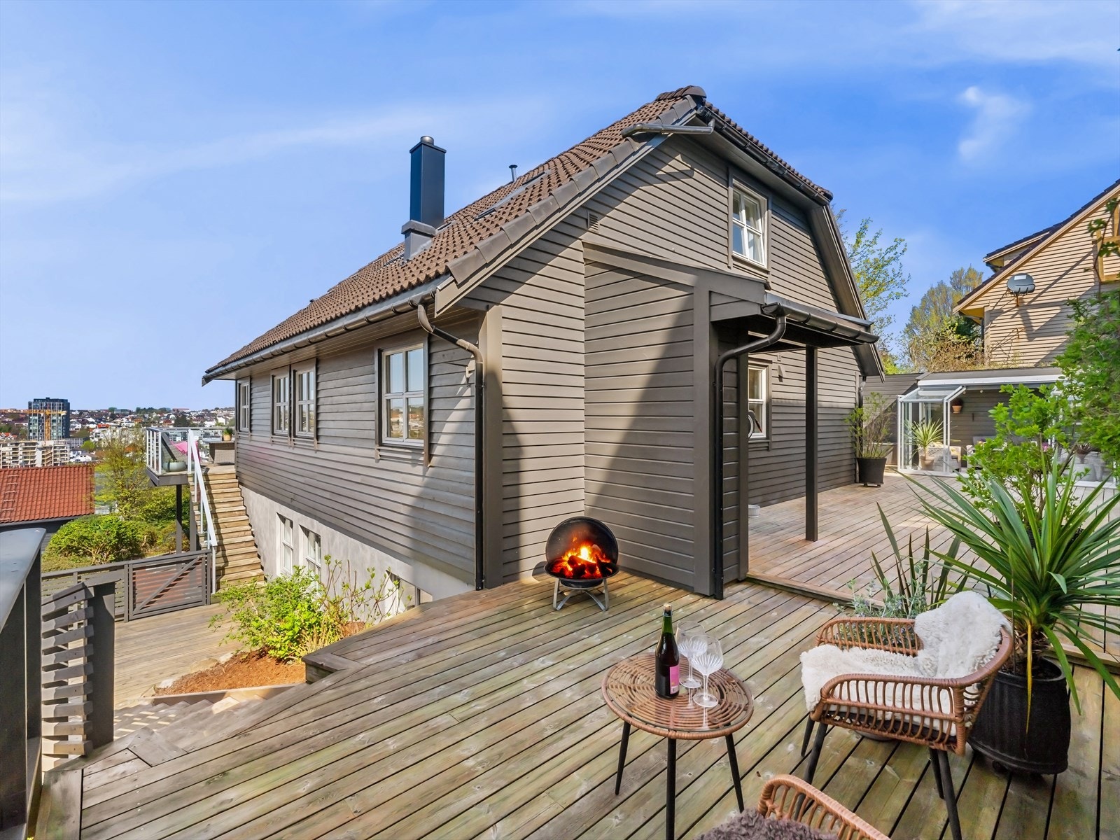 Herlige uterom gir høy bokvalitet. Galleribilde