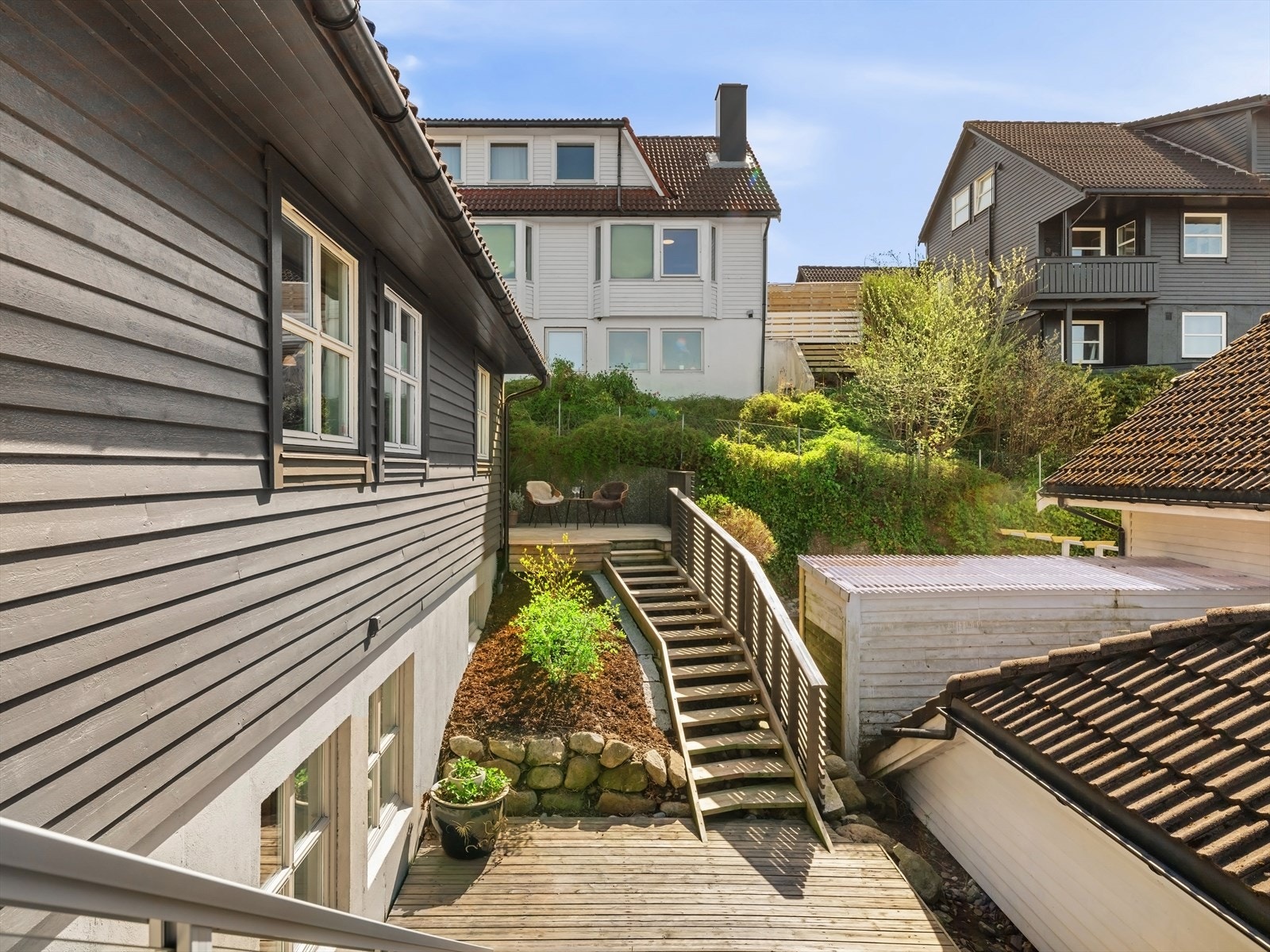 Herlige uterom gir høy bokvalitet. Galleribilde