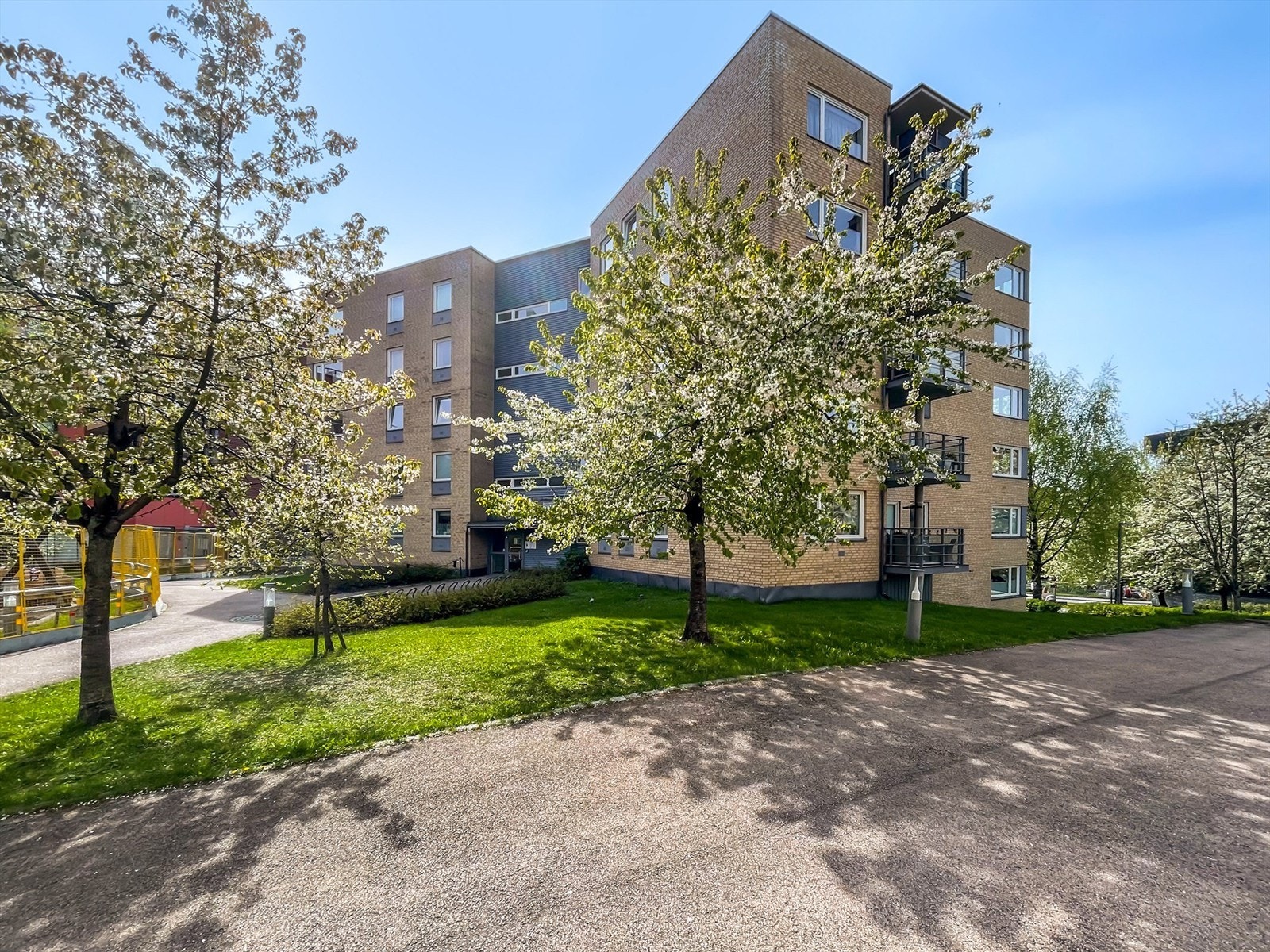 Byggets fasade. Galleribilde