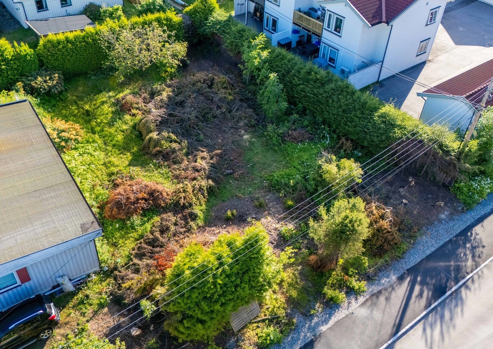 Lunt og skjermet område perfekt for privatliv og avslapning. Galleribilde