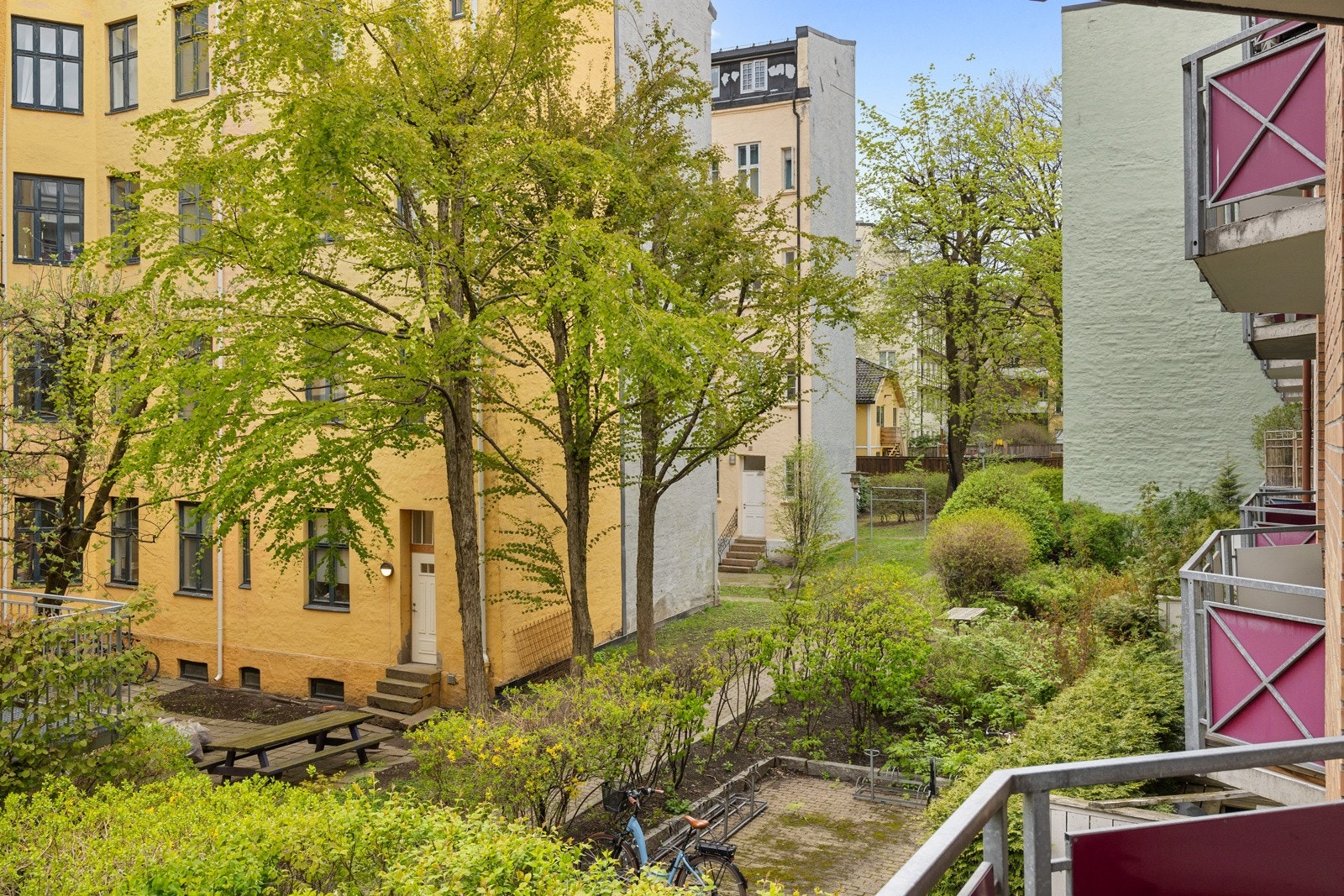 Her ligger alt til rette for å skape din egen grønne oase midt i byen. Galleribilde